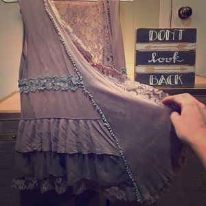 Sketchbook Lace Vest top